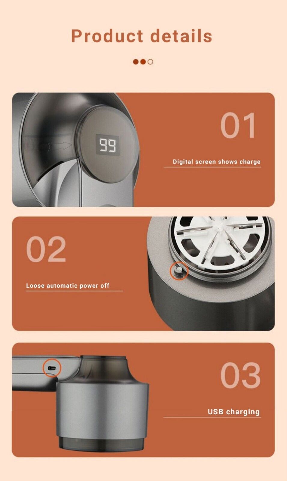 Rechargeable Lint Removers
